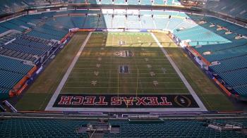 Weather camera view of Hard Rock Stadium (east lot).