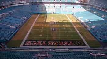 Weather camera view of Hard Rock Stadium (east lot).