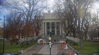 Weather camera view of Prescott Courthouse Square.