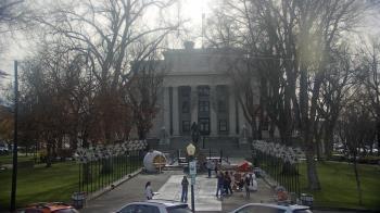 Weather camera view of Prescott Courthouse Square.