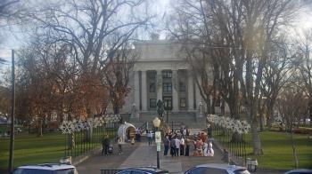 Weather camera view of Prescott Courthouse Square.