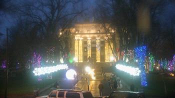 Weather camera view of Prescott Courthouse Square.
