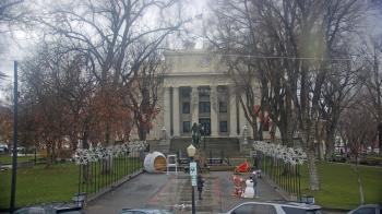 Weather camera view of Prescott Courthouse Square.