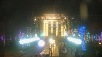 Weather camera view of Prescott Courthouse Square.