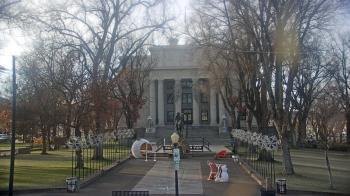 Weather camera view of Prescott Courthouse Square.