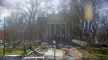 Weather camera view of Prescott Courthouse Square.