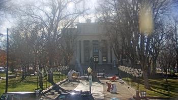 Weather camera view of Prescott Courthouse Square.
