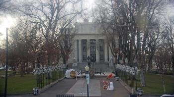Weather camera view of Prescott Courthouse Square.