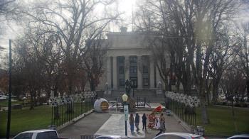 Weather camera view of Prescott Courthouse Square.