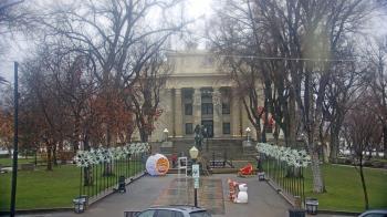 Weather camera view of Prescott Courthouse Square.