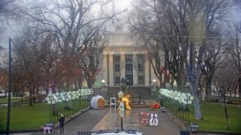 Weather camera view of Prescott Courthouse Square.