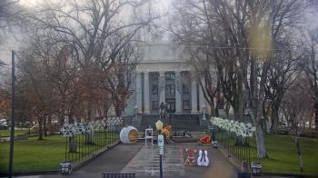 Weather camera view of Prescott Courthouse Square.