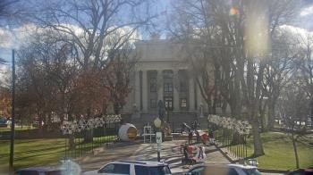 Weather camera view of Prescott Courthouse Square.