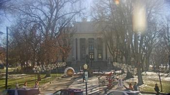 Weather camera view of Prescott Courthouse Square.