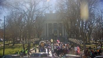 Weather camera view of Prescott Courthouse Square.