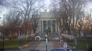 Weather camera view of Prescott Courthouse Square.