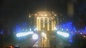 Weather camera view of Prescott Courthouse Square.