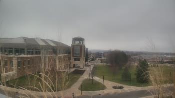 Weather camera view of Eastern Michigan University.