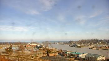 Weather camera view of Charlotte-Genesee Lighthouse.