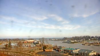 Weather camera view of Charlotte-Genesee Lighthouse.