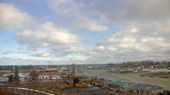 Weather camera view of Charlotte-Genesee Lighthouse.