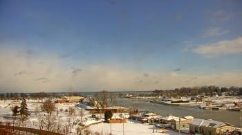 Weather camera view of Charlotte-Genesee Lighthouse.