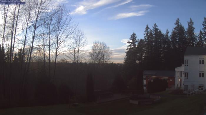 Weather camera view of The Overlake School.