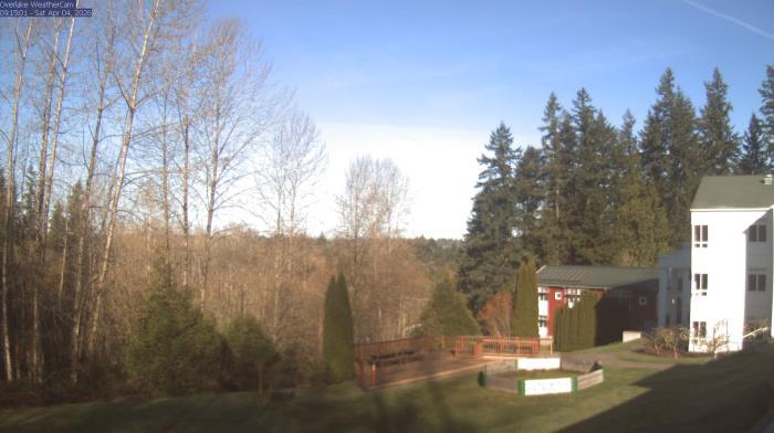 Weather camera view of The Overlake School.
