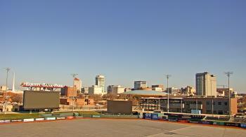 Weather camera view of Riverfront Stadium.