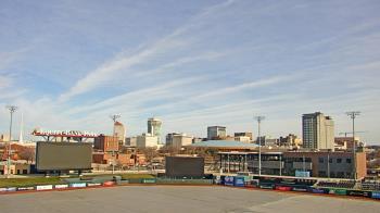 Weather camera view of Riverfront Stadium.