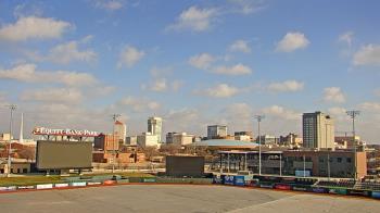 Weather camera view of Riverfront Stadium.
