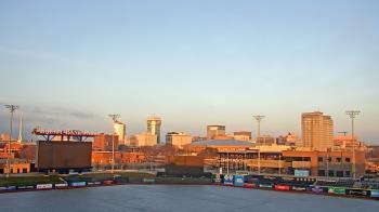 Weather camera view of Riverfront Stadium.