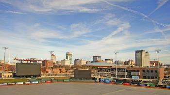 Weather camera view of Riverfront Stadium.