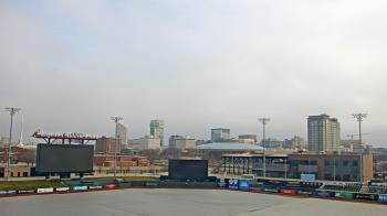 Weather camera view of Riverfront Stadium.