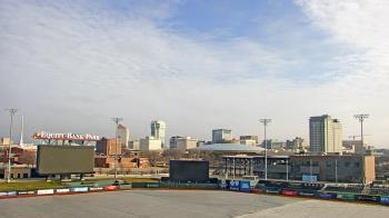 Weather camera view of Riverfront Stadium.