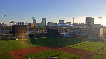 Weather camera view of Riverfront Stadium.