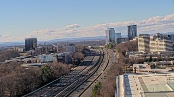 Weather camera view of Reston Station.