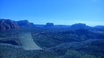 Weather camera view of Aeron Networks - Sedona Airport.