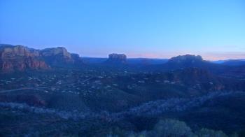 Weather camera view of Aeron Networks - Sedona Airport.