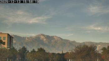 Weather camera view of San Bernardino CA.