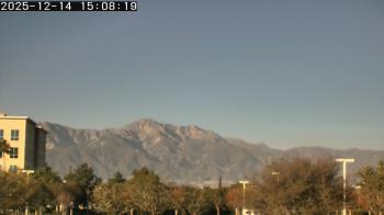 Weather camera view of San Bernardino CA.