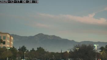 Weather camera view of San Bernardino CA.