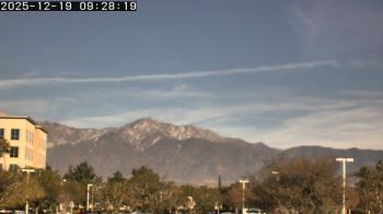 Weather camera view of San Bernardino CA.