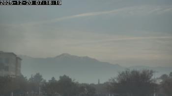 Weather camera view of San Bernardino CA.