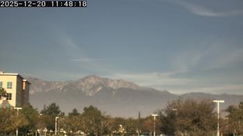 Weather camera view of San Bernardino CA.