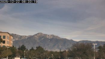Weather camera view of San Bernardino CA.