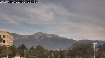 Weather camera view of San Bernardino CA.