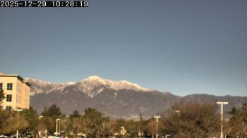 Weather camera view of San Bernardino CA.