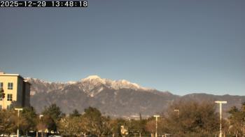 Weather camera view of San Bernardino CA.