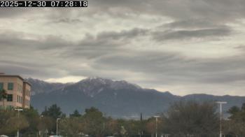 Weather camera view of San Bernardino CA.
